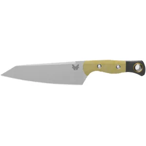Benchmade Master Utility Kitchen Knife 6.16" Chef's CPM 154 Stonewashed Blade Richlite Handle Maple