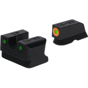TRUGLO Tritium Pro Sight Set for Canik MC9 Orange