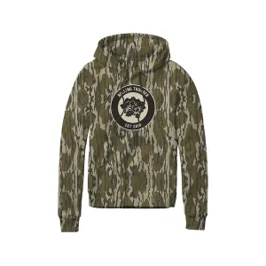Rolling Thunder Game Calls Men's Patch Hoodie Mossy Oak Original Bottomland 2XL