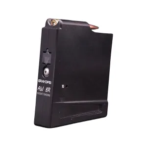 Gray Ops CNC AW Magazine 6mm Dasher, 6 BR 10-Round