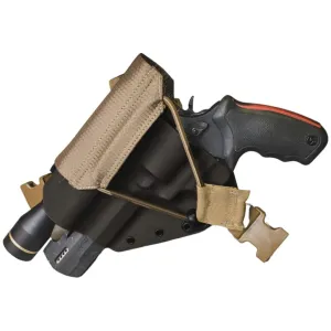 Gunfighters INC Kenai Scoped Hunter Chest Holster Right Hand Taurus Raging Hunter Kydex Black