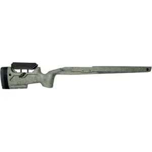 Grayboe Core Rifle Stock System Right Hand Universal Mini Chassis Inlet Fiberglass Ranger Green