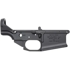 Noveske N6 Gen4 Large Frame Ambidextrous Stripped Lower Receiver Anodized Black