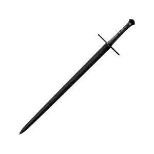 Cold Steel MAA Hand and a Half Sword 33.5" 1060 Carbon Steel Blade Leather Handle