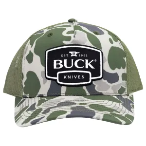 Buck Knives Men's Richardson 112 Hat Duck Camo One Size Fits Most
