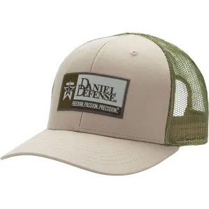 Daniel Defense Men's Star Mesh Hat Gray One Size Fits Most