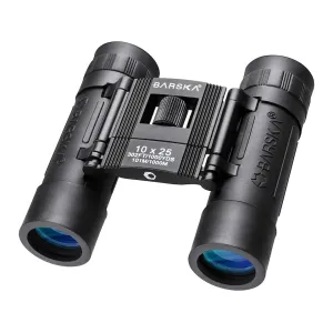 Barska Lucid View Binoculars 10x 25mm Matte Black