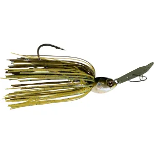 6th Sense Fixed Jigsaw Bladed Jig Green Pumpkin Gill 1/2 oz