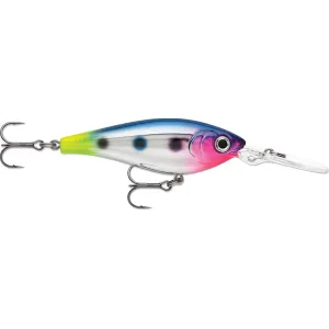 Rapala Harvest Shad 07 Crankbait Chrome Blue Hot Tail