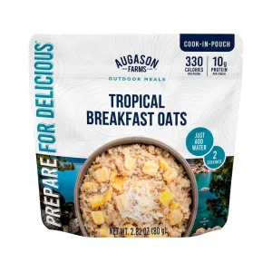 Augason Farms Outdoor Meal Tropical Breakfast Oats
