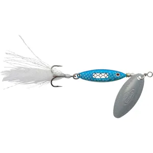 Berkley Dough Rider Minnow Inline Spinner 3/8oz Metallic Blue Silver