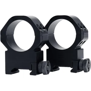 Weaver Precision Tactical Picatinny 34mm Scope Rings Matte Black High