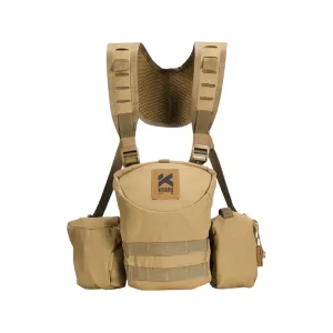 Kifaru Deluxe Bino Harness Coyote Brown Large