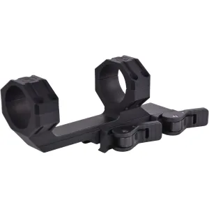 Athlon Optics Precision Pro QD 1-Piece Cantilever Picatinny Scope Mount 30mm Rings Matte Black