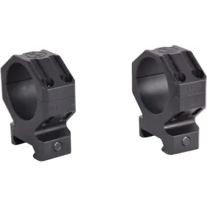 Athlon Optics Precision Tac 1" Picatinny Scope Rings Matte Black Medium