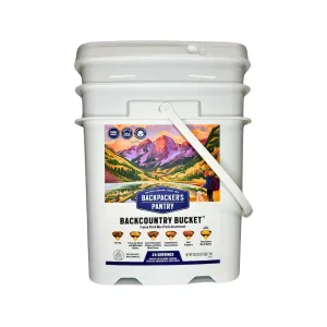 Backpacker's Pantry Backcountry Freeze Dried Meal Bucket