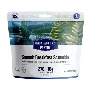 Backpacker's Pantry Summit Breakfast Scramble Freeze Dried Food