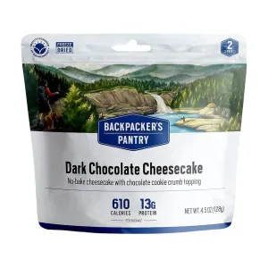 Backpacker's Pantry Dark Chocolate Cheesecake Freeze Dried Food