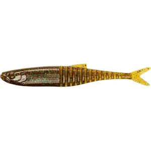 6th Sense JigSaw Minnow 4.8" Green Pumpkin Juice