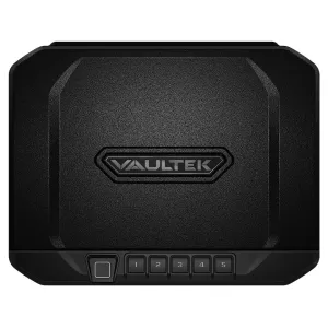 Vaultek NV20i ViSN Biometric Compact Pistol Safe Black