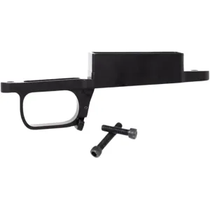 AG Composites Bottom Metal Remington 700 Short Action M5 Profile Aluminum Black