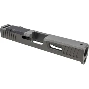 Swenson Enhanced Slide for Glock 19 Gen 3 RMR Optic Cut Tungsten Gray