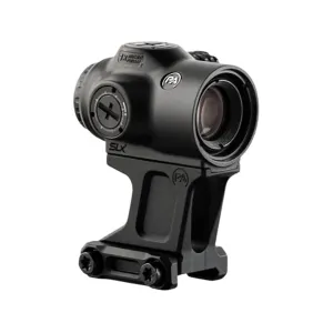 Primary Arms Slx 1X Micro Prism Red Illuminated ACSS Gemini 9mm Reticle H1/T1 Footprint Matte Black