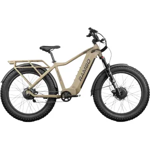 Rambo Megatron 4.0 Electric Hunting Bike AWD Dual 1000W Motor 20Ah Battery Flat Dark Earth