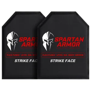 Spartan Armor Flex Fused Core Level IIIA Soft Ballistic Plate Side Panels 5"x 7" 2PK