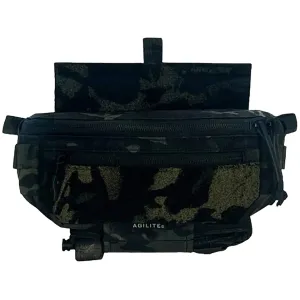 Agilite Six Pack Hanger Pouch Multicam Black