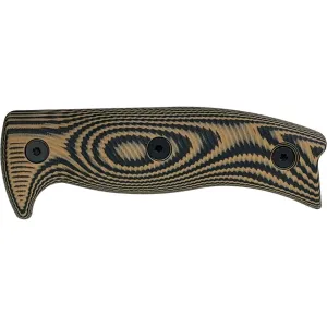 ESEE Knives ESSE 6 Replacement Handle 3D G-10 Coyote/Black