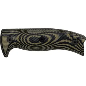 ESEE Knives ESSE 6 Replacement Handle 3D G-10 OD Green/Black