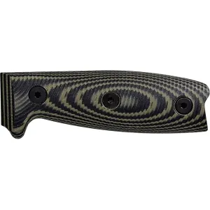 ESEE Knives ESSE 4 Replacement Handle 3D G-10 OD Green/Black