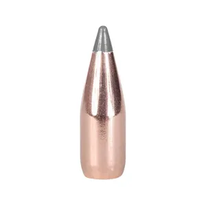 Factory Second 22 Caliber (224 Diameter) Bullets 55 Grain Polymer Tip Lead-Free Box of 50 (Bulk Packaged)