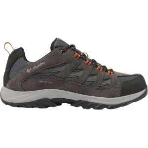 Columbia Men's Crestwood Waterproof Hiking Shoes Leather Graphite/Dark Adobe 10.5 D