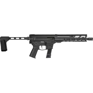 CMMG Dissent Mk17 9mm Luger Pistol 10.5" Threaded Barrel 21+1 Round Armor Black Pistol Brace