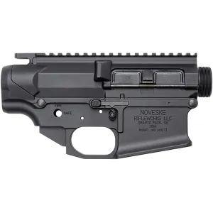 Noveske N6 Gen4 Large Frame Ambidextrous Receiver Set Anodized Black