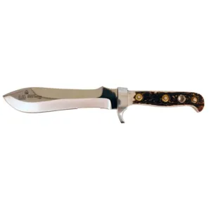 Puma Classic Series White Hunter Fixed Blade Knife 5.9" Drop Point German 1.4116 Stainless Steel Blade Stag Handle