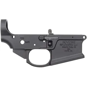 Noveske N4 Gen4 AR-15 Ambidextrous Stripped Lower Receiver Anodized Black
