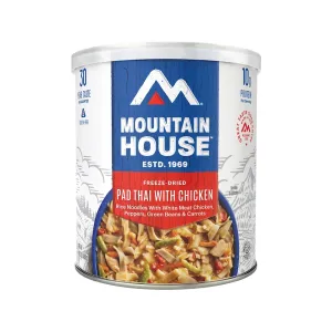 Mountain House Pad Thai with Chicken Freeze Dried Food #10 Can 2PK