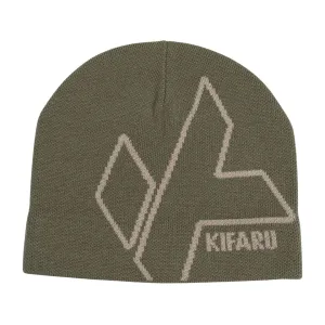 Kifaru Men's Alpine Logo Beanie Steppe One Size Fits Most