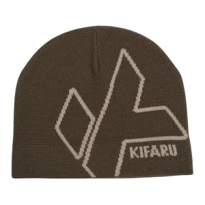 Kifaru Men's Alpine Logo Beanie Wallow One Size Fits Most