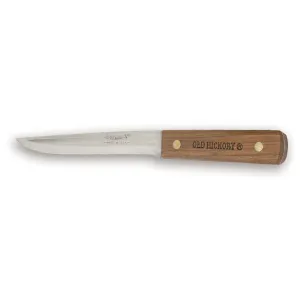 Old Hickory 72-6 Household Boning Knife 6.25" 1095 Carbon Steel Blade Hardwood Handle