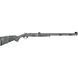 Traditions Pursuit XT LDR Northwest Series 50 Caliber Muzzleloading Rifle 30" Tungsten Cerakote Barrel Desert Web with Peep Sight