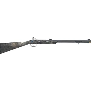 Traditions PA Pellet Ultralight Flintlock Rifle 50 Caliber 26" Tungsten Cerakote Barrel Desert Web Stock Double Set Trigger
