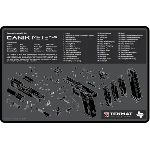 Tekmat Handgun Canik MC9L Gun Cleaning Mat