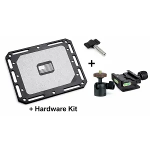 MidwayUSA Tripod Tac Table with ARCA Ball Head Hardware Pack Aluminum