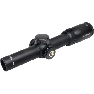 Athlon Optics Midas BTR Gen 2 HD Rifle Scope 30mm Tube 1-6x 24mm Illuminated ATSR4 MOA Reticle Black