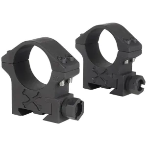 Talley Tactical Picatinny 34mm Scope Rings Matte Black Medium