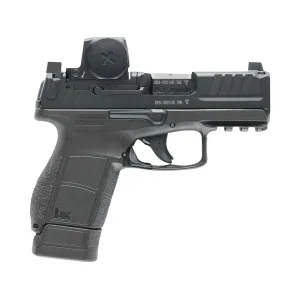 HK VP9CC 9mm Luger Pistol 3.15" Barrel 10+1 Round Black Vortex Defender